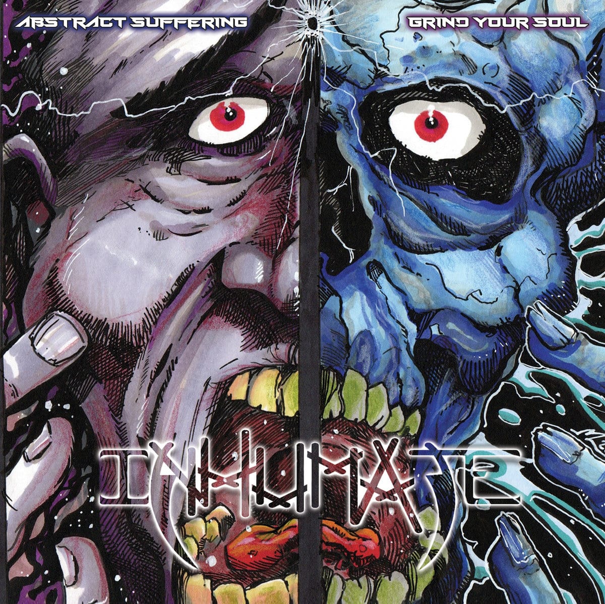 Inhumate-Abstract Suffering Grind Your Soul-min