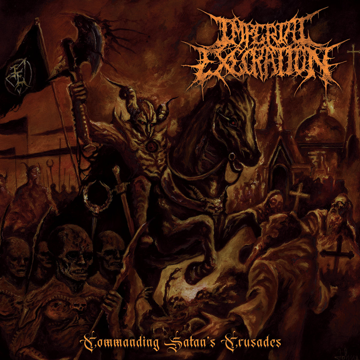 Imperial Execration – Commanding Satan’s Crusades CD
